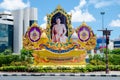 Bangkok, Thailand: Banner with Royal Highness Princess Maha Chakri Sirindhorn