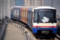 Bangkok, Thailand: BTS Skytrain Royalty Free Stock Photo