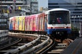 Bangkok, Thailand: BTS Skytrain Royalty Free Stock Photo