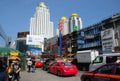 Bangkok, Thailand: Busy Thanon Ratchadamri Royalty Free Stock Photo