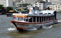 Bangkok, Thailand: Chao Praya River Ferry Royalty Free Stock Photo