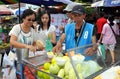 Bangkok, Thailand: Chatuchak Market Food Seller