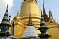 Bangkok, Thailand: Chedis at Wat Phra Kaeo