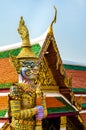 Statue of Thotsakhirithon, giant demon, Wat Phra Kaew Palace, Bangkok