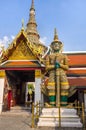 Statue of Thotsakhirithon, giant demon, Wat Phra Kaew Palace, Bangkok