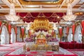 BANGKOK, THAILAND - DECEMBER 13, 2014: Beautiful interior of the Sikh temple in Bangkok, Thailand
