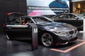 BMW M4 MPower Matte Black Royalty Free Stock Photo