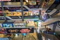 BANGKOK, THAILAND - December 24, 2017: people inside the Pantip Plaza, the biggest electronic and software shopping complex in Tha