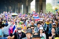 BANGKOK,Thailand - December 9,2013 : A protester joins an anti-government.