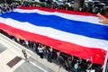 BANGKOK,Thailand - December 9,2013 : A protester joins an anti-government.