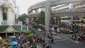 BANGKOK, THAILAND - December 5, 2017: Road traffic in Bangkok