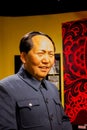 BANGKOK, THAILAND - DECEMBER 19: Wax figure of the famous Mao Zedong from Madame Tussauds on December 19, 2015 in Royalty Free Stock Photo