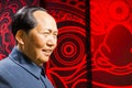 BANGKOK, THAILAND - DECEMBER 19: Wax figure of the famous Mao Zedong from Madame Tussauds on December 19, 2015 in Royalty Free Stock Photo