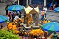 Bangkok, Thailand: The Erawan Shrine Royalty Free Stock Photo
