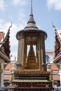 Architecture detail of the building inside the Grand Palace Bangkok