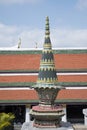 Architecture detail of the building inside the Grand Palace Bangkok Thailand