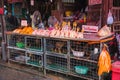 chickens on sale at klong toey market, Bangkok