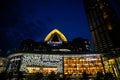 external night view of the shopping center Icon Siam, Bangkok