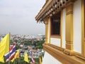 Golden Mount or Wat Saket during day time