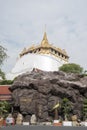 Golden Mount or Wat Saket during day time