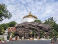 Golden Mount or Wat Saket during day time