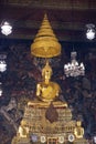 Phra Buddha Theva Patimakorn inside the Phra Ubosot of Wat Pho, Bangkok