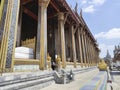 Temple of the Emerald Buddha inside Grand Palace, Bangkok