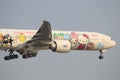 Hello Kitty EVA Airliners Royalty Free Stock Photo