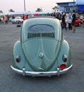 Vintage Volkswagen beetle show at volkswagen club meeting Royalty Free Stock Photo