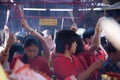 Chinatown, Bangkok, during the Chinese New Year Royalty Free Stock Photo