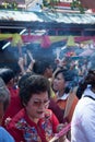 Chinatown, Bangkok, during the Chinese New Year Royalty Free Stock Photo