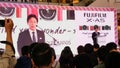 BANGKOK, THAILAND - FEBRUARY 20, 2018: Unveil event of Fujifilm