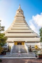 View at the Stupa in Paknam Phasi Charoen area in Bangkok - Thailand