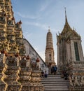 Bangkok, Thailand - February 4, 2023: Wat Arun Temple in bangkok Thailand. Wat Arun is among best known of Thailand\'s