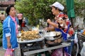 Bangkok, Thailand: Food Vendor