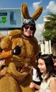 Bangkok, Thailand: Giant Kangaroo at Children's Day