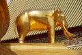 Bangkok, Thailand: Gilded Elephant at Royal Wat