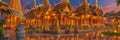 Bangkok, Thailand The majestic Chakri Mahapru Palace, the former residence of Thai kings, with exquisite architecture and