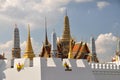 Bangkok, Thailand: Grand Palace Wat Phra Kaeo Royalty Free Stock Photo