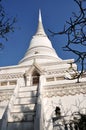 Bangkok, Thailand: Imposing Temple Chedi