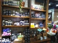 BANGKOK, THAILAND - Jan,06 2020: inside LUSH fresh handmade cosmetics shop in Siamcenter mall, Bangkok. Their shop be display