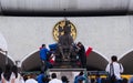 Bangkok, Thailand - Jan 5, 2019: The Secretariat of the House of Representatives hold the worship ceremony to the Statue of King