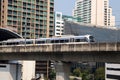 Bangkok Airport Rail Link `City Line`. It is a commuter rail line connecting Suvarnabhumi Airport to Phaya Thai BTS station in B