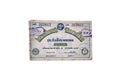 Bangkok, Thailand - January 15, 1944. Antique Lotto or Lottery on white background, isolated 357812