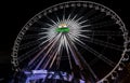 Ferris wheel in Asiatique Bangkok by night, Thailand