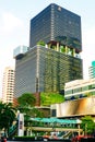 BANGKOK, THAILAND - JANUARY 11, 2018: Gaysorn Office Tower, the modern luxury office building that located in Ratchaprasong