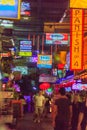 Bangkok, Thailand - January 29, 2017: Tourist visited Patpong, i