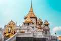 Bangkok, Thailand - January 26, 2018: Wat Traimit Witthayaram, Temple of the Golden Buddha in Bangkok, Thailand