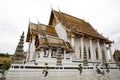 Bangkok,Thailand-July 4,2020:The Chuch is beautiful landmark and famous in Suthat temple at bangkok thailand