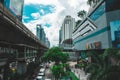 Cityscape of Sukhumvit road at daytime